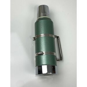 Vintage Aladdin Stanley Stainless Steel Quart Thermos Vacuum Bottle No. A-944B B